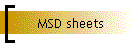 MSD sheet